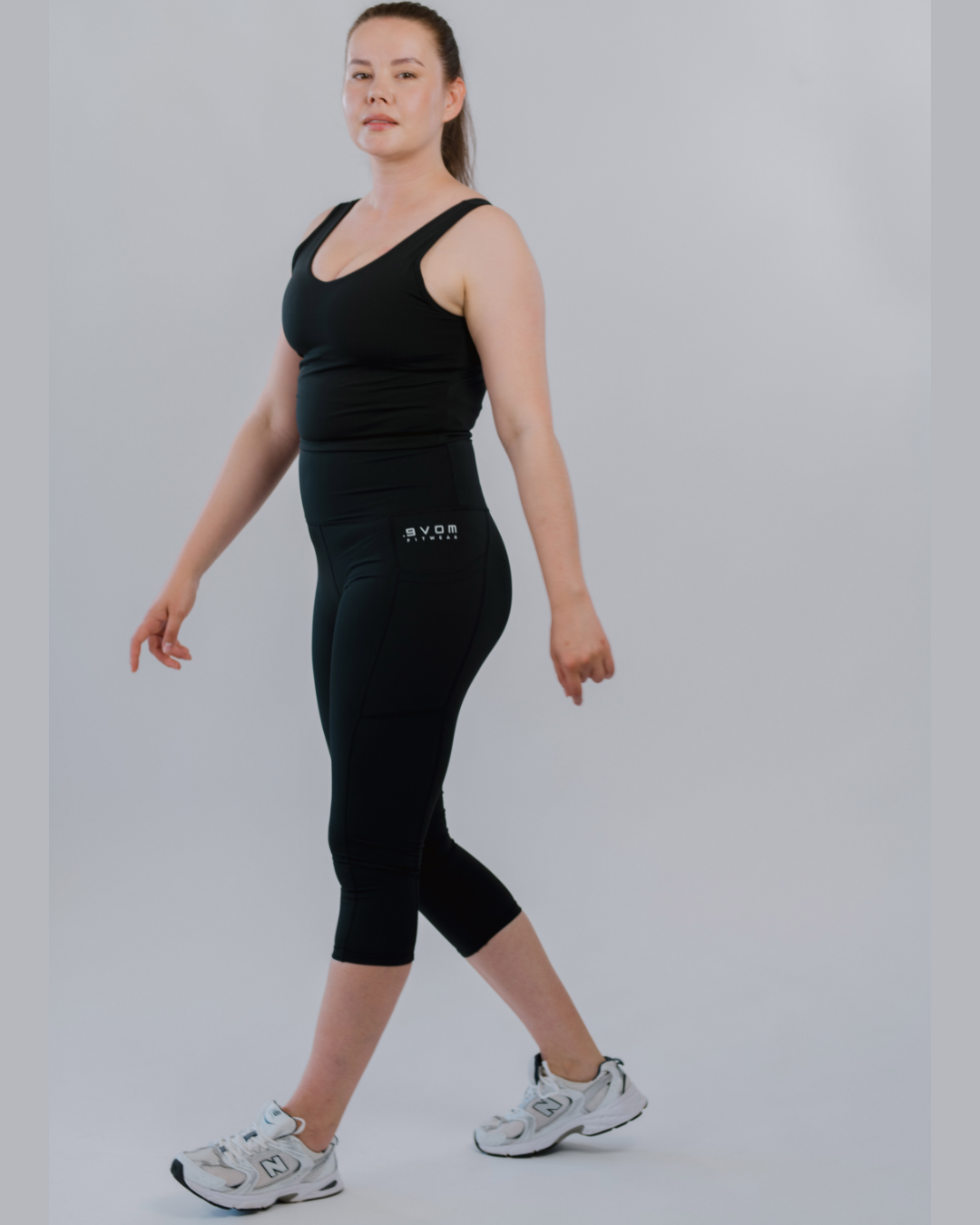 Era One High Rise Compression 3/4 length | By Evom