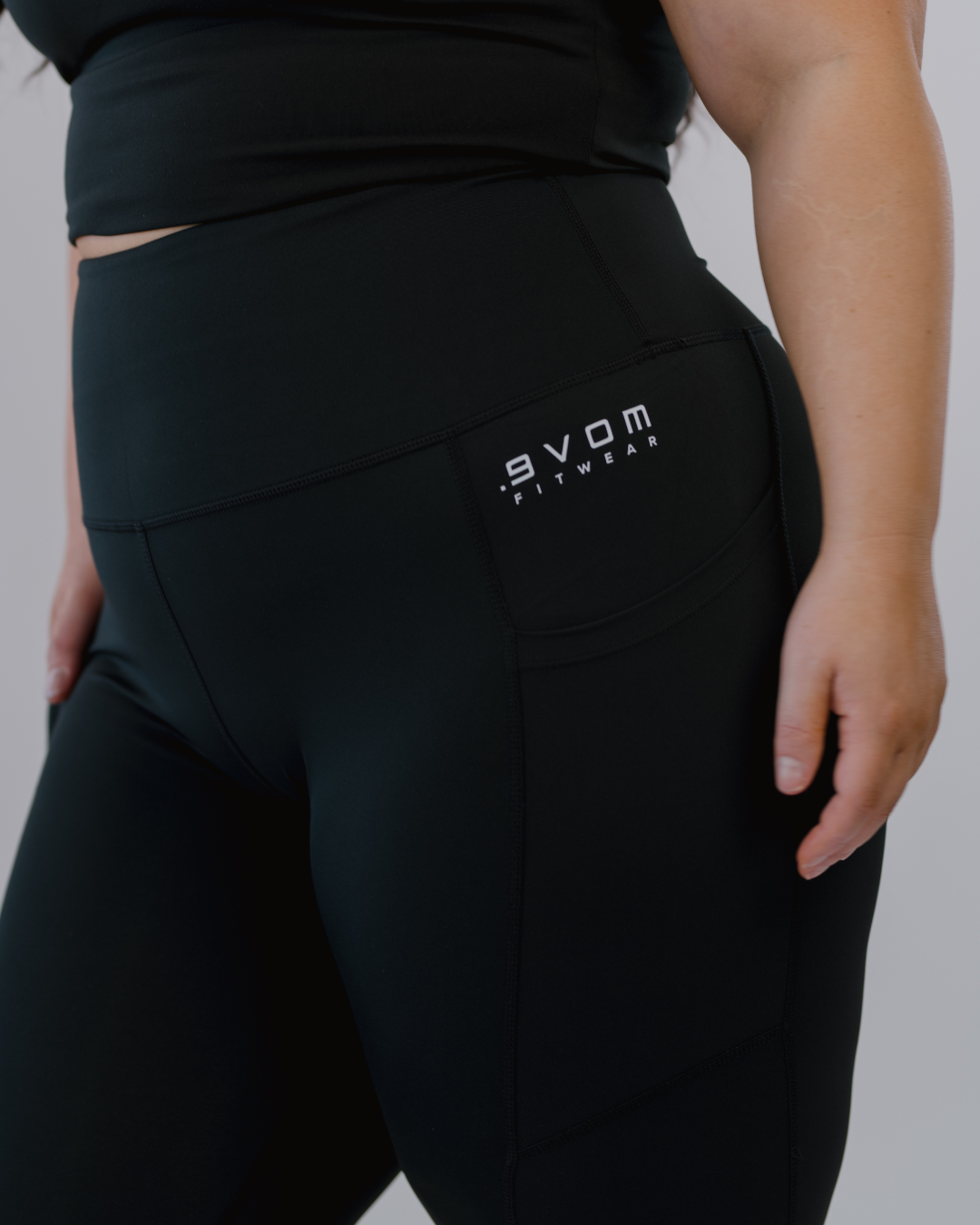 ERA One High Rise Compression Tights - 7/8 | by Evom Fitwear