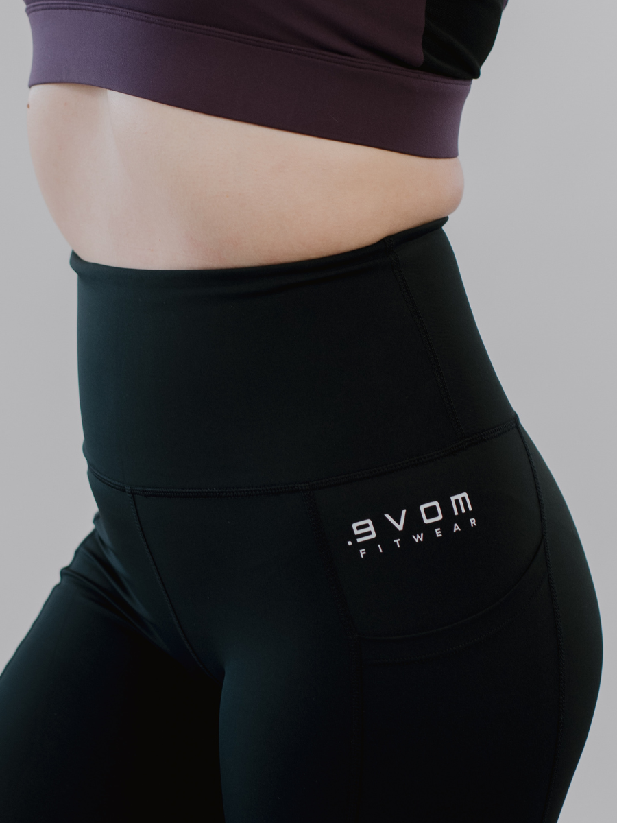 ERA One High Rise Compression Biker Shorts | by Evom Fitwear