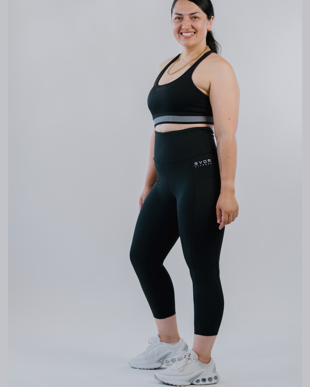 ERA One High Rise Compression Tights - 7/8 | by Evom Fitwear