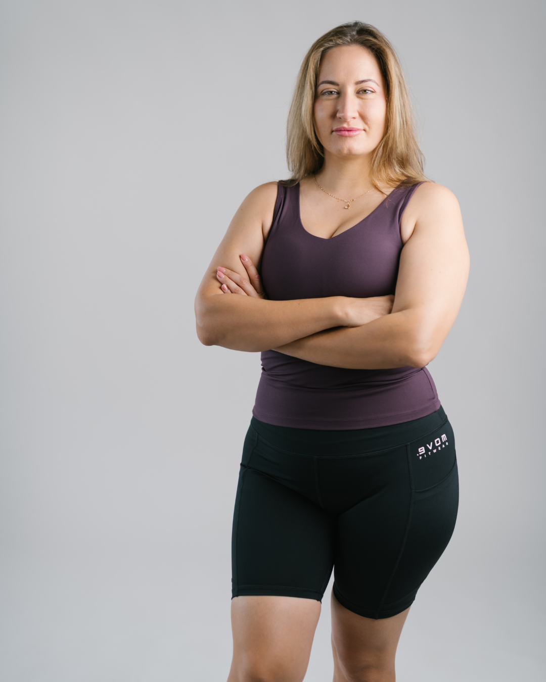ERA One High Rise Compression Biker Shorts | by Evom Fitwear