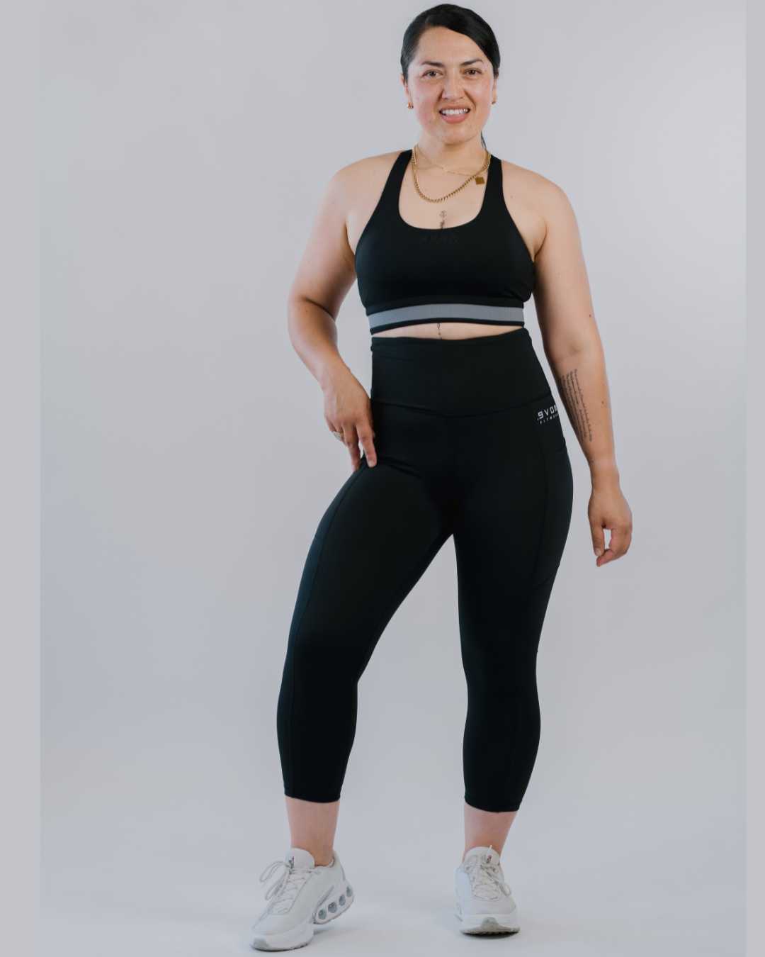 ERA One High Rise Compression Tights - 7/8 | by Evom Fitwear