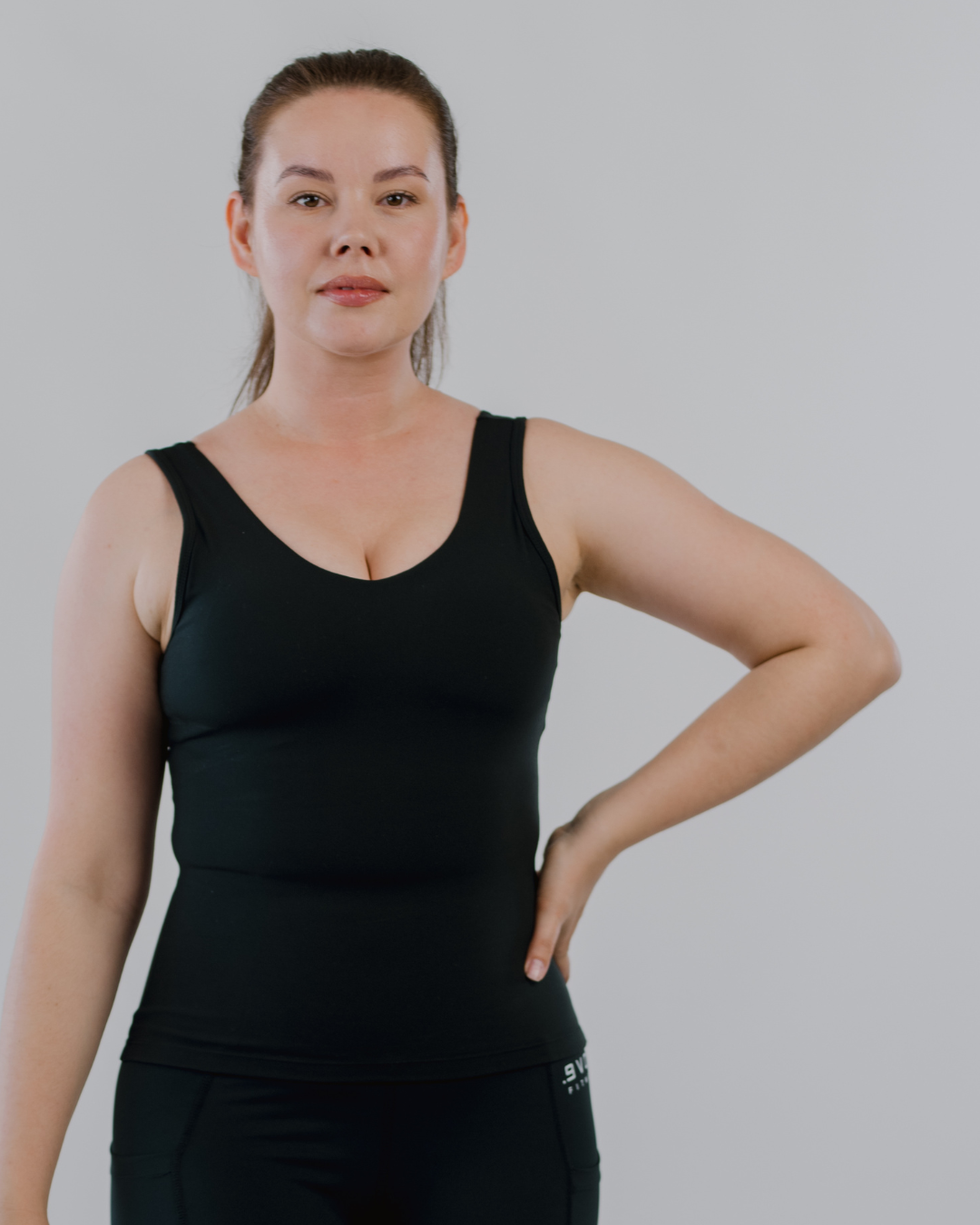 The Singlet Bra - Black