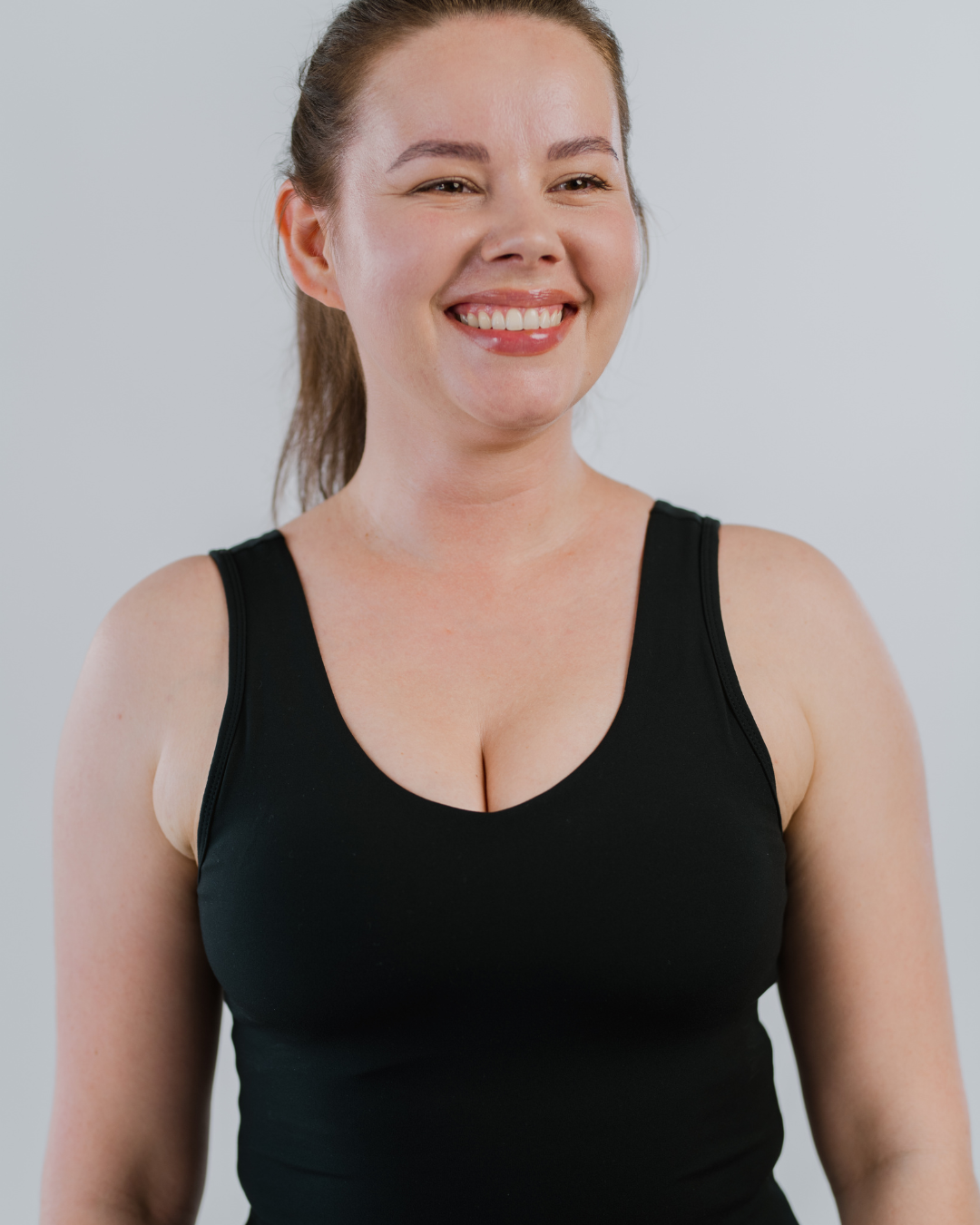 The Singlet Bra - Black