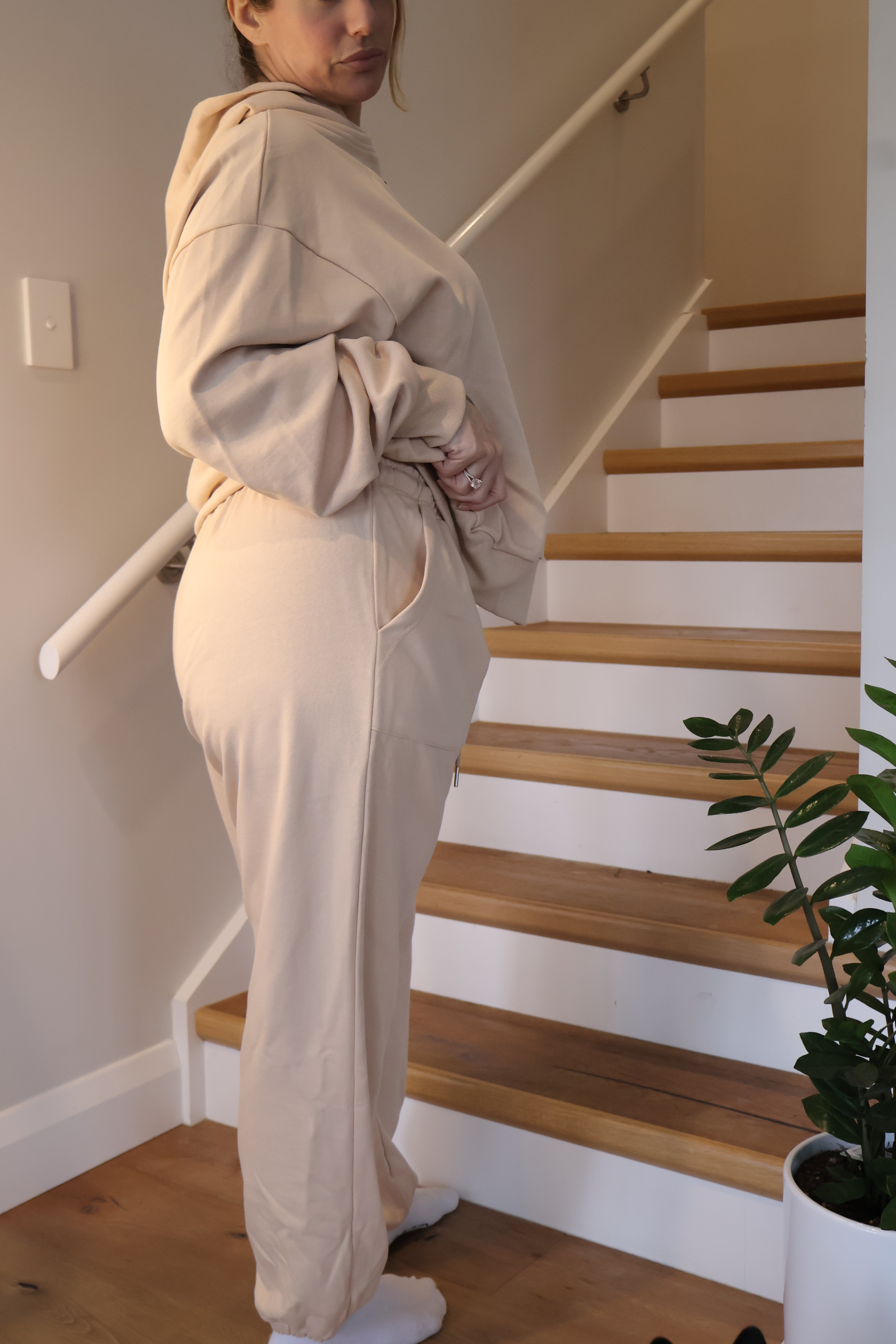 SECONDS - Matching sweat set Cream