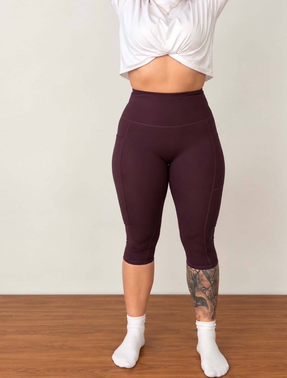 Plum Tights 3/4 Tights