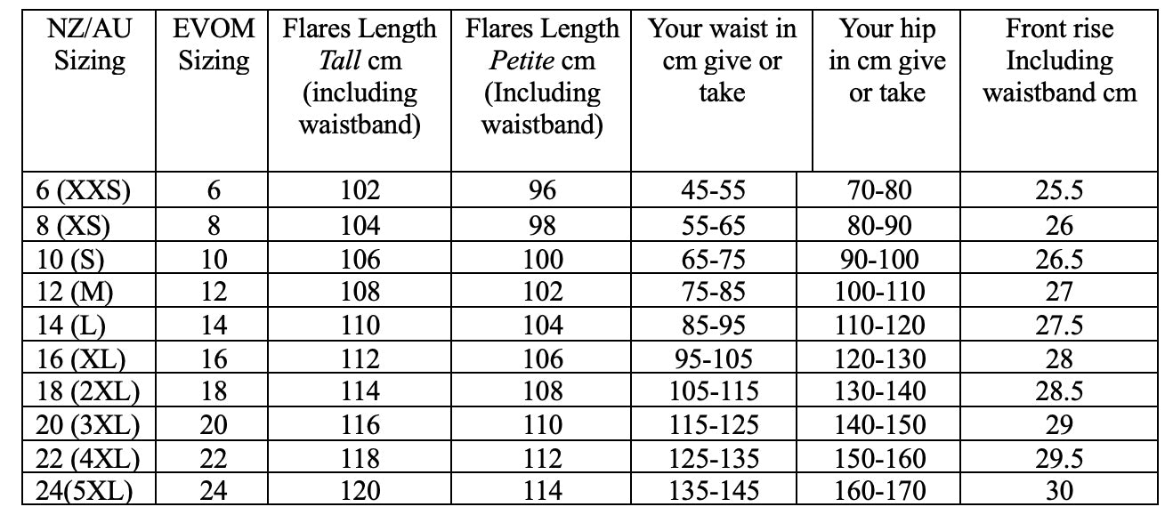 High Rise Core Shape Flares Shortie| by Evom Fitwear