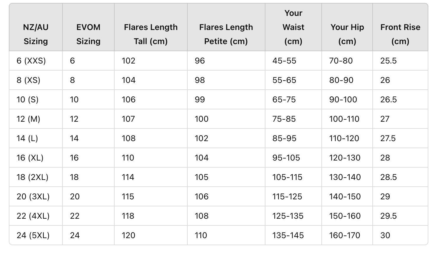 High Rise CoreShape Flares Tall | by Evom Fitwear