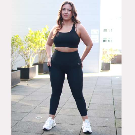 ERA One High Rise Compression Tights - 7/8 | by Evom Fitwear