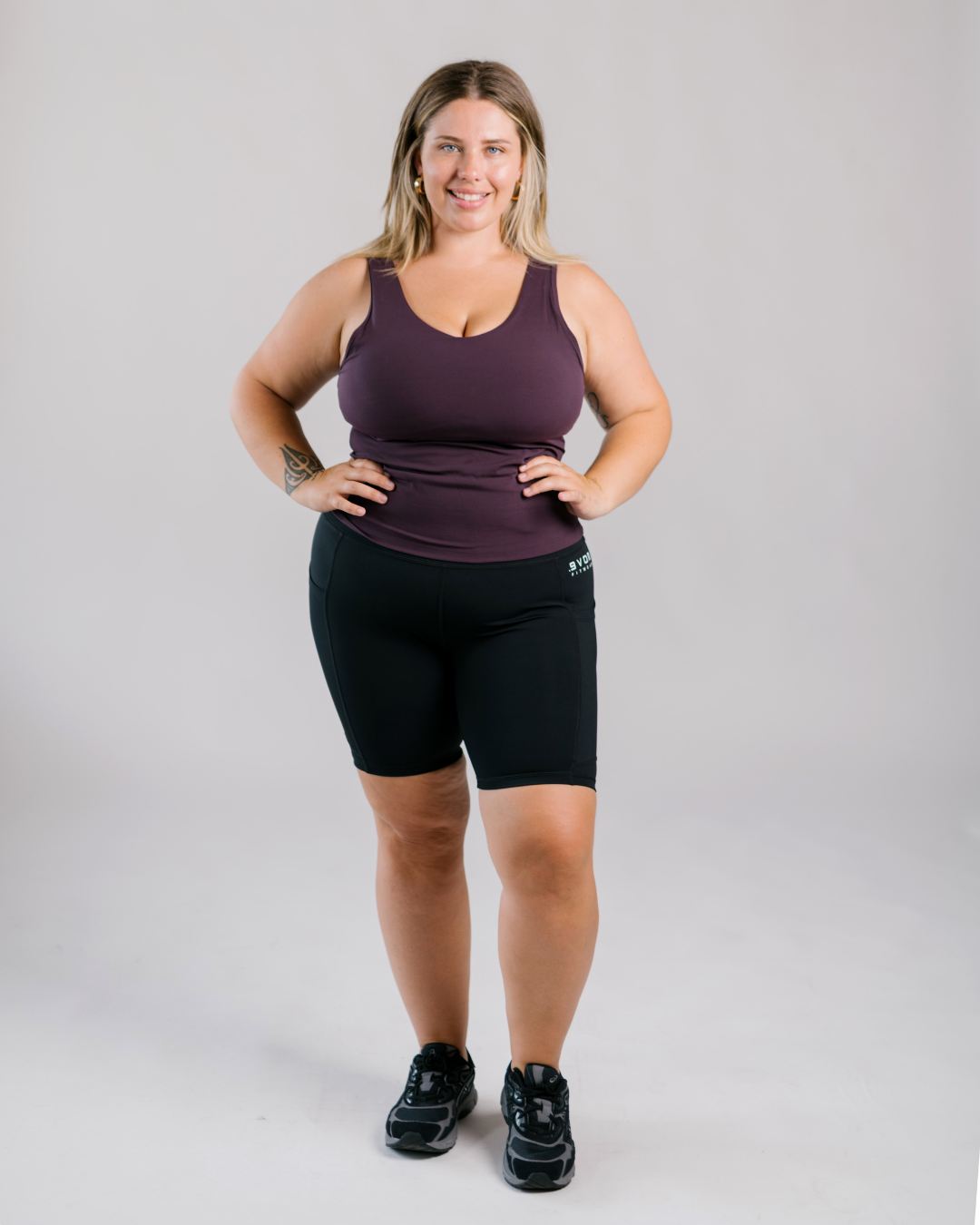 The Singlet Bra - Plum | By Evom