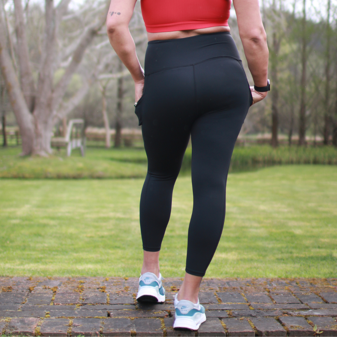 ERA One High Rise Compression Tights - 7/8 | by Evom Fitwear