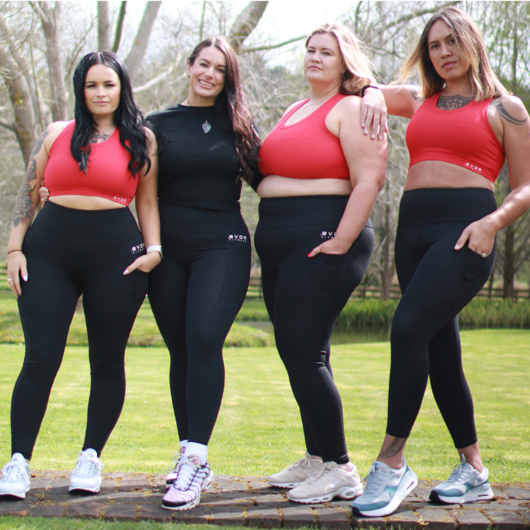 ERA One High Rise Compression Tights - Full Length | by Evom Fitwear