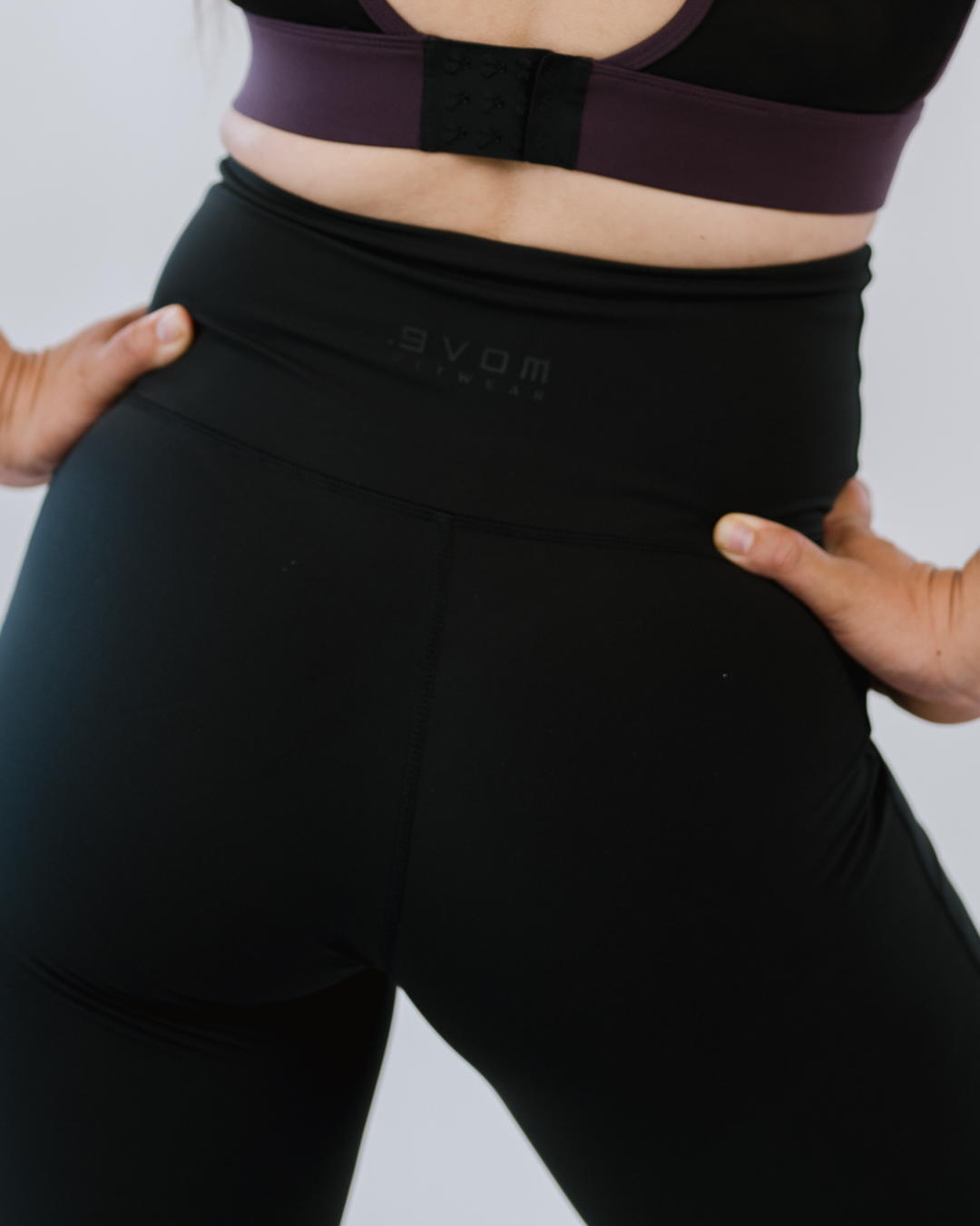 High Rise Core Shape Flares Shortie| by Evom Fitwear