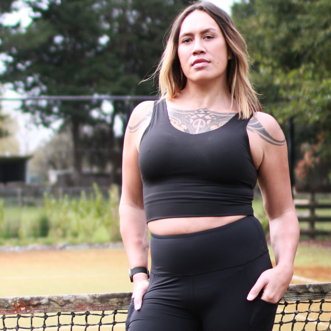The Singlet Bra - Black
