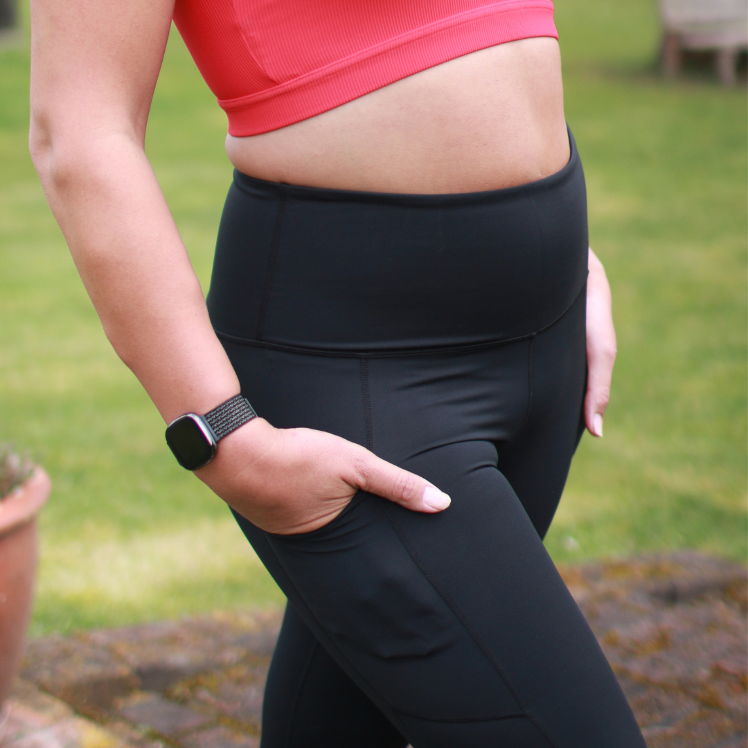 ERA One High Rise Compression Tights - 7/8 | by Evom Fitwear
