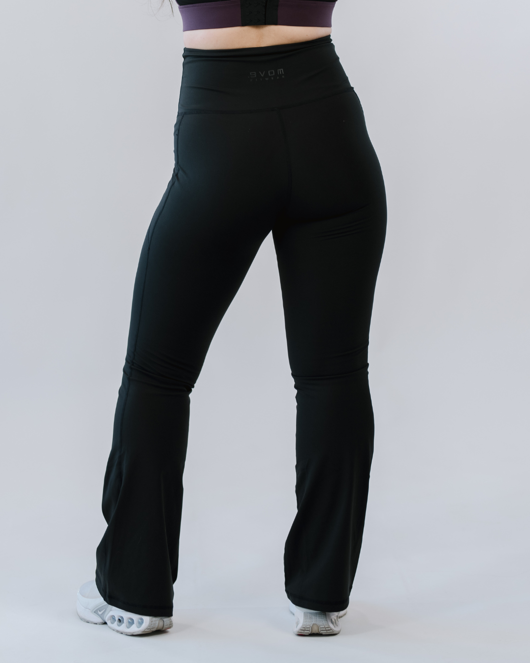 High Rise Core Shape Flares Shortie| by Evom Fitwear