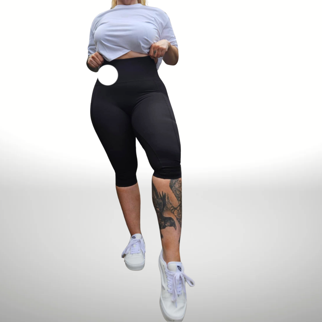 Capri 3/4 Compression Tights Leggings | By Evom