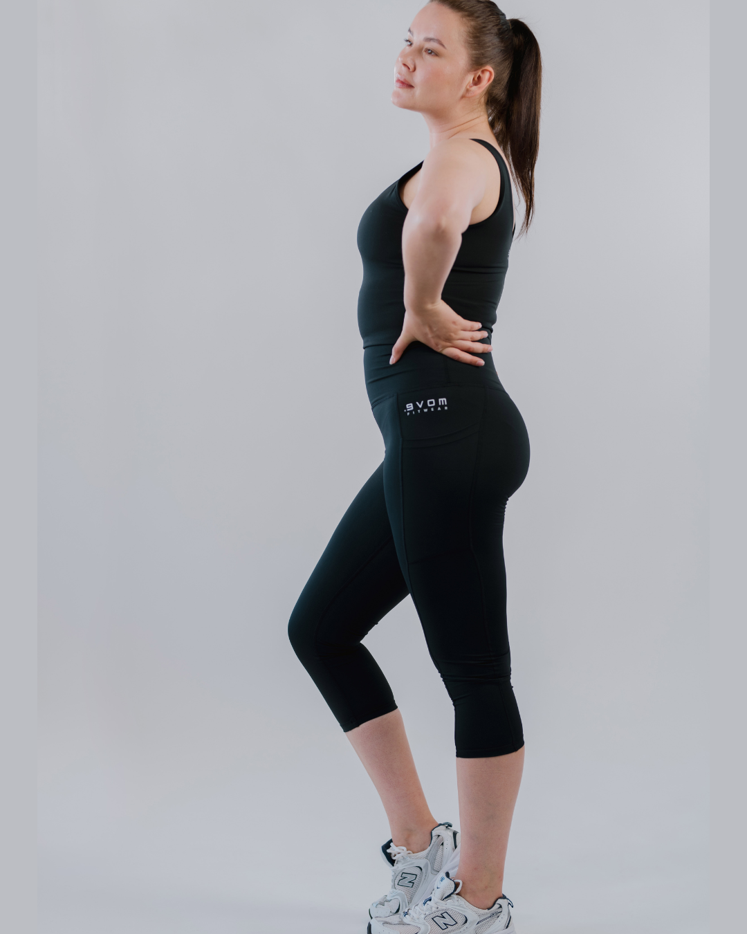 Era One High Rise Compression 3/4 length | By Evom