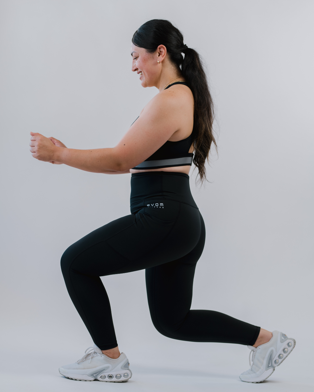 ERA One High Rise Compression Tights - Full Length | by Evom Fitwear