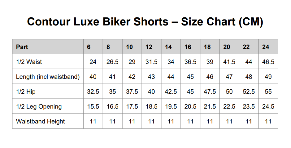 Contour Luxe Biker Shorts | By Evom