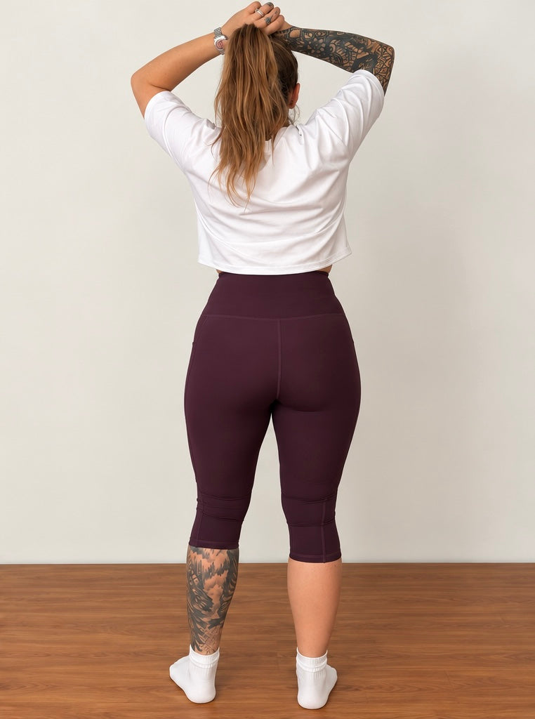 Plum Tights 3/4 Tights