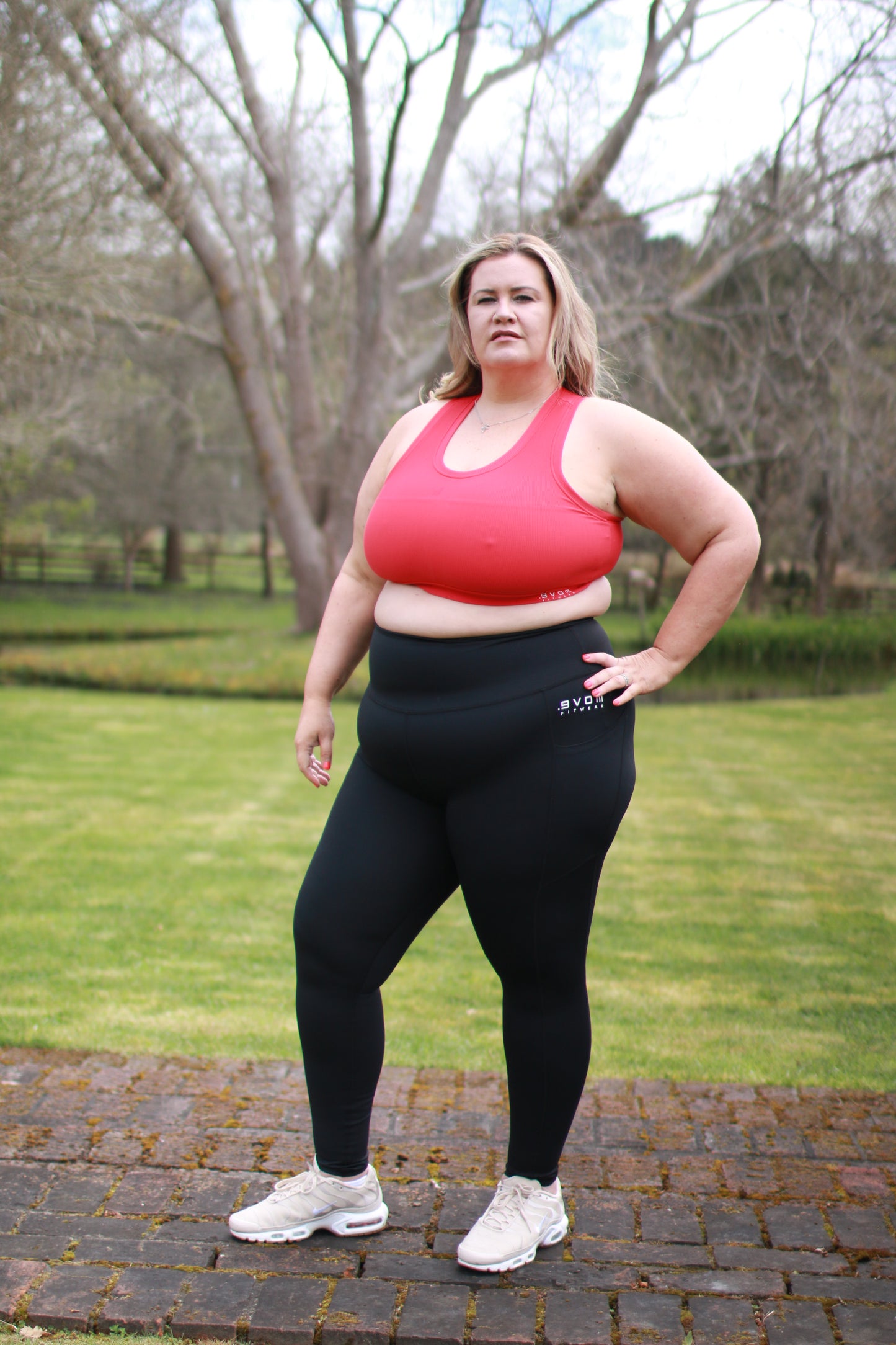 ERA One High Rise Compression Tights - Full Length | by Evom Fitwear