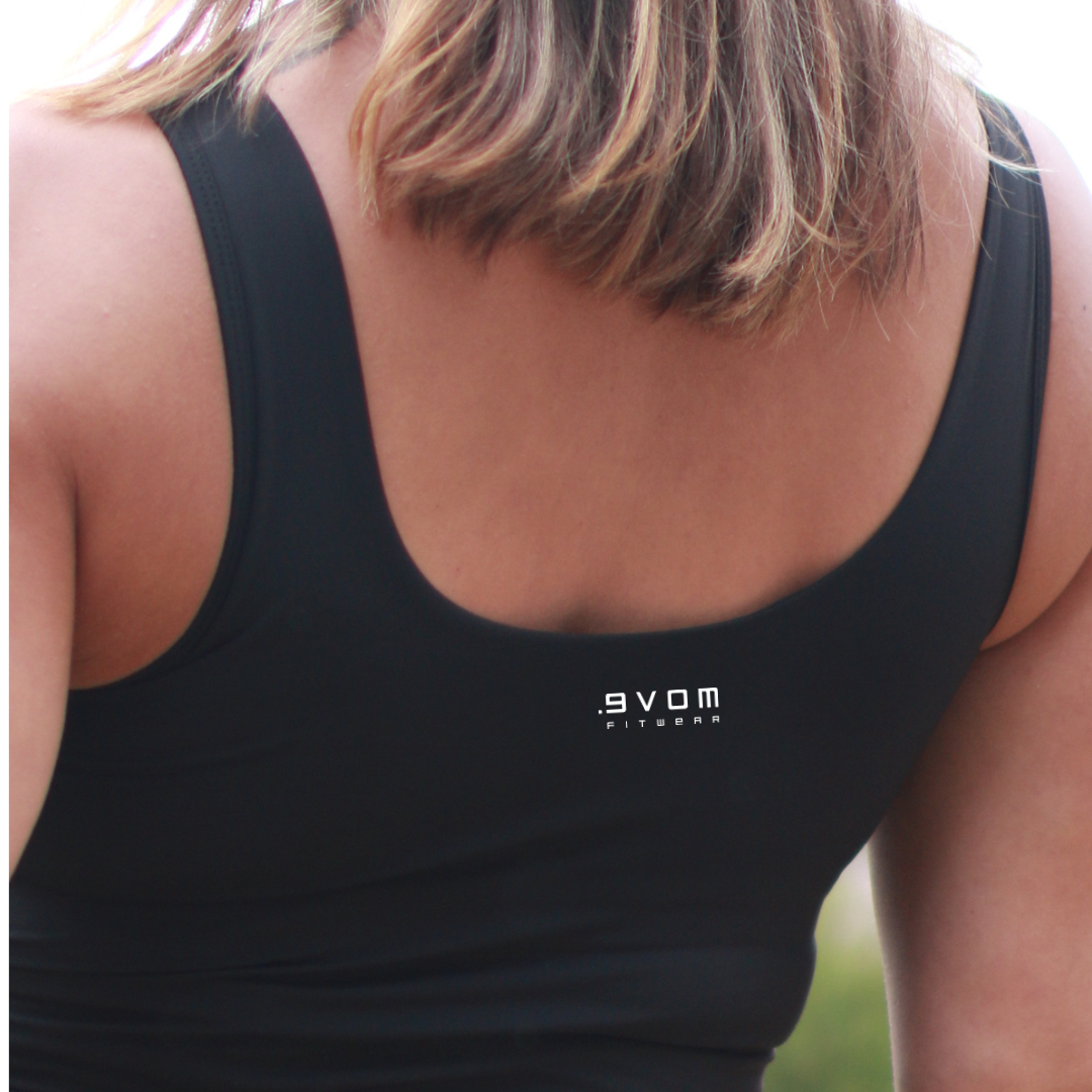The Singlet Bra - Black